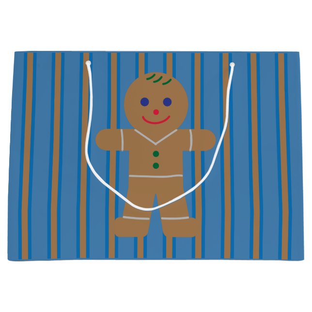 Rolig och snygg pepparkaksgubbe (Framsidan)