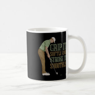 Rolig Och Taskig Golf - Drick Och Kör- Vuxen Humor Kaffemugg