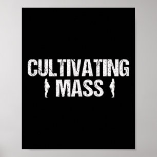 Rolig odling M Bodybuilding Lyft Workout Poster