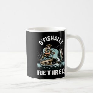 Rolig O'fishally Pensionerad Tee För Pensionering Kaffemugg