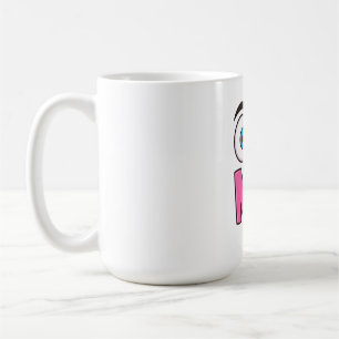 Rolig “Oh Nej” Tecknad Bild Kaffemugg