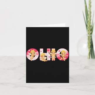 Rolig Ohio Idé Midwestern Party O-h-i-o I Valenti Kort