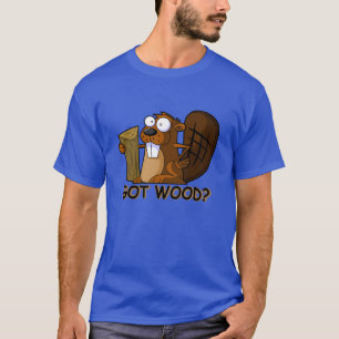 Rolig ohyfsad bäver t shirt