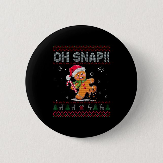 Rolig Oj, Snappan Pepparkaks fulstygga julkostym W Knapp (Framsida)