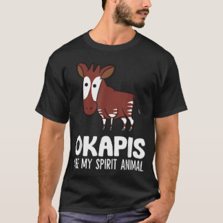 Rolig Okapi Älskare Okapis Är Min Anka T Shirt