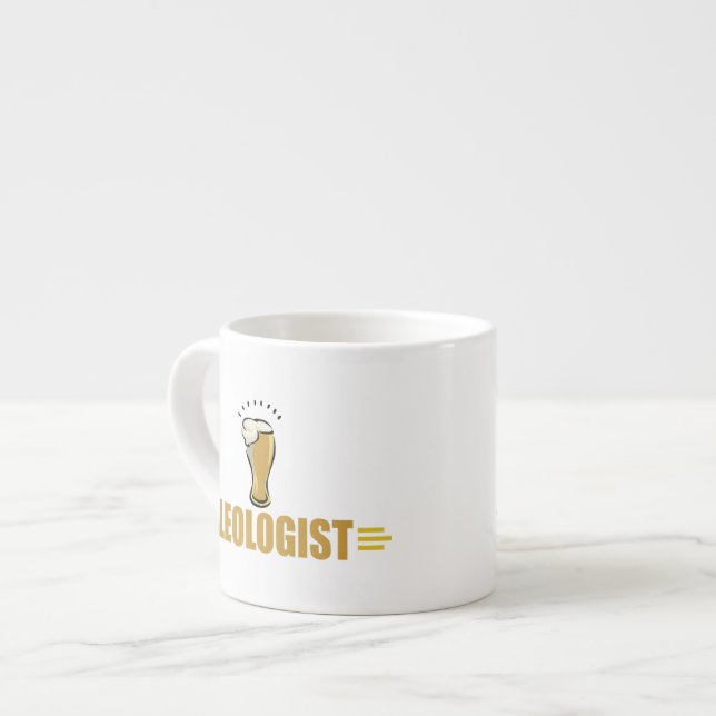 Rolig Öl Espressomugg (Framsida vänster)