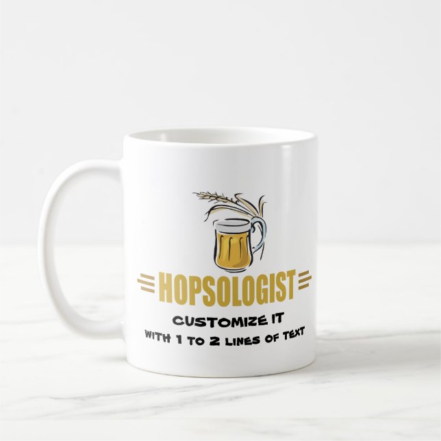 Rolig Öl Kaffemugg (Vänster)