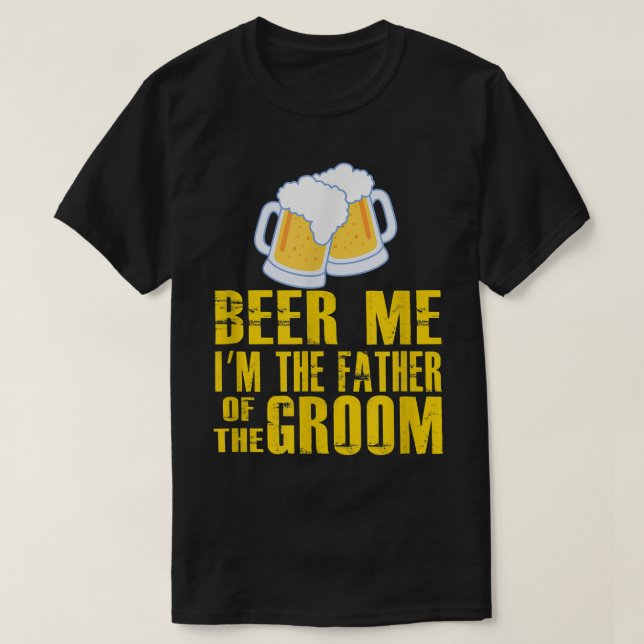 ROlig ÖL MIG FAR till BRUDGUMMENSj Patrick dag  T Shirt (Design framsida)
