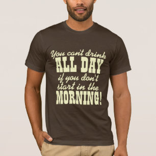 Rolig öl som dricker humor tee