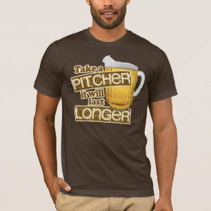 Rolig öl som dricker humor tee shirt
