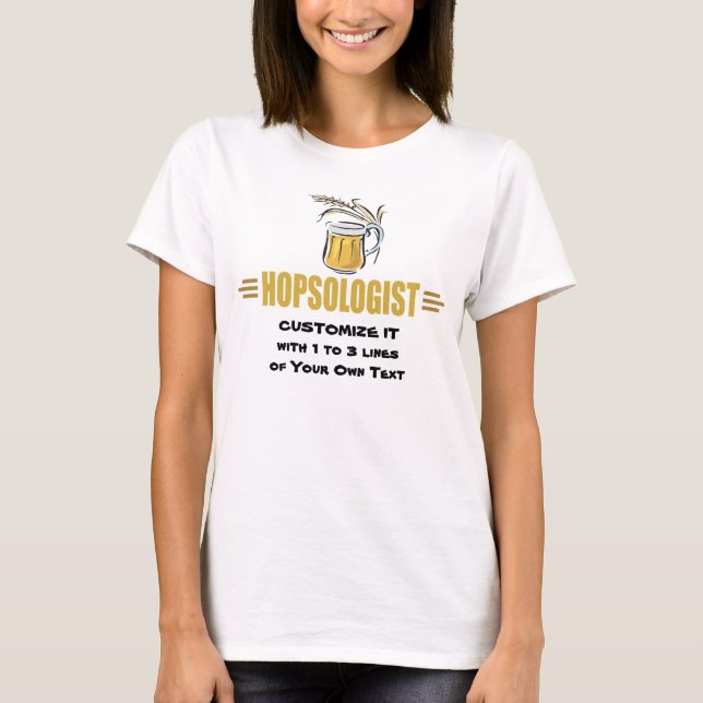 Rolig Öl T Shirt (Framsida)