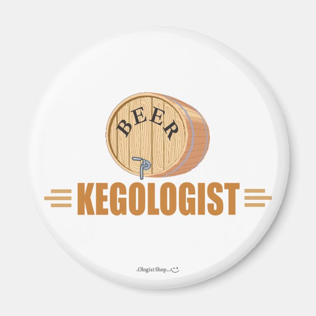 Rolig ölkanna magnet (Framsidan)