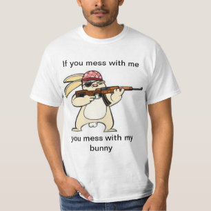 Rolig ond kaninT-tröja Tee Shirt