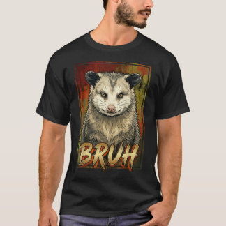 Rolig Opossum Bruh ns Män Possum T Shirt
