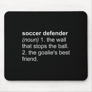 Rolig Ord Definition Fotboll Försvar Ordförråd Musmatta