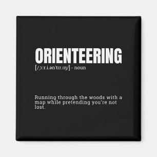 Rolig Orientering Ordlista Citat Definition Magnet