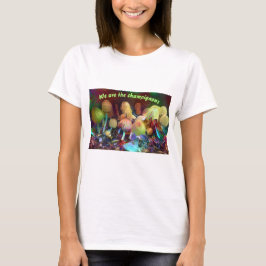 Rolig Original T-shirt “Vi är champignoner”