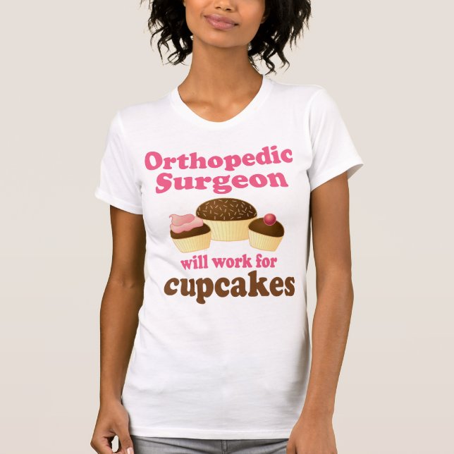 Rolig ortopedisk kirurg t shirt (Framsida)
