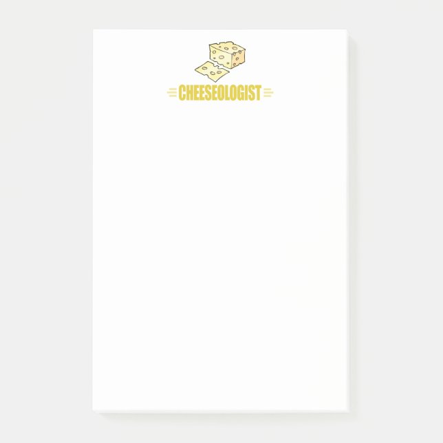 Rolig Ostälskare Post-it Block (Framsida)