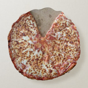 Rolig ostPizza Rund Kudde