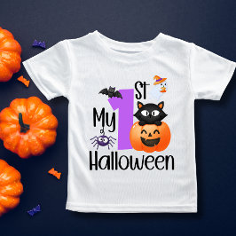 Rolig outfitgift Söt kostym Min första Halloween T Shirt