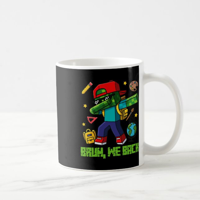 Rolig överdimensionerad design Ck till skolan  Kaffemugg (Höger)