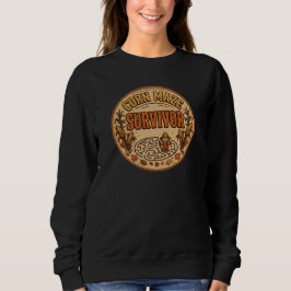 Rolig överlevnads-T-shirt för majs-labyrint i vint T Shirt