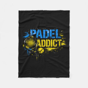 Rolig padel beroende citat fleecefilt