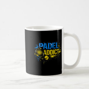 Rolig padel beroende citat kaffemugg