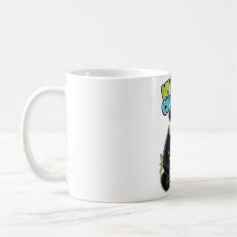 Rolig Panda Kosthållsutmaning Kaffe Mugg