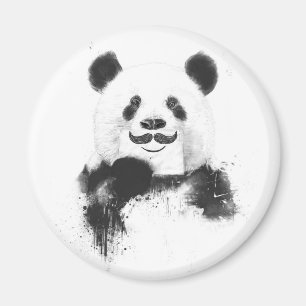 Rolig panda magnet