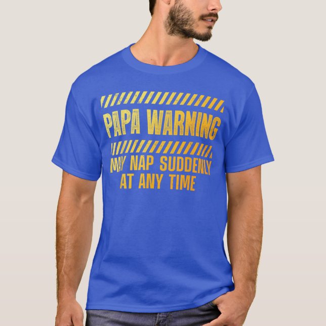 Rolig Papa-konst för farfar från barnbarn pappor T Shirt (Framsida)