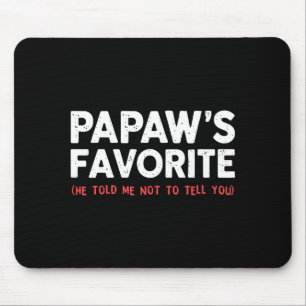 Rolig Papaws favorit Granhild Jag är Papaws favori Musmatta