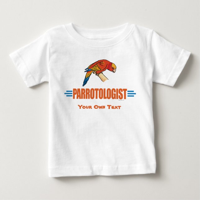 Rolig papegoja Älskare Tee Shirt (Framsida)