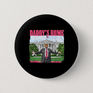 Rolig Pappa är hemma Trump Rosa 2024 Vita huset Ko Knapp