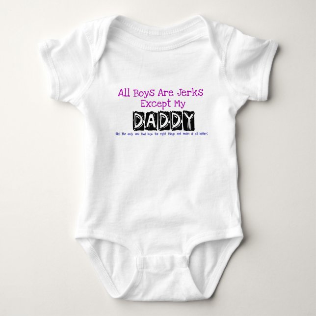 Rolig Pappa Baby Bodysuit Tröja (Framsida)