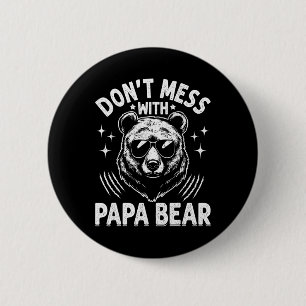 Rolig Pappa Björn Rör Inte Pappa Björn Rolig Knapp