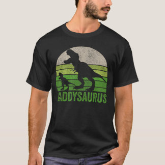 Rolig Pappa Dinosaurie Daddysauruss pojke T Shirt