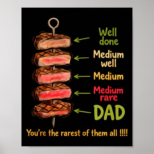 Rolig pappa du är den sällsyntaste av bbq fadersda poster (Framsidan)
