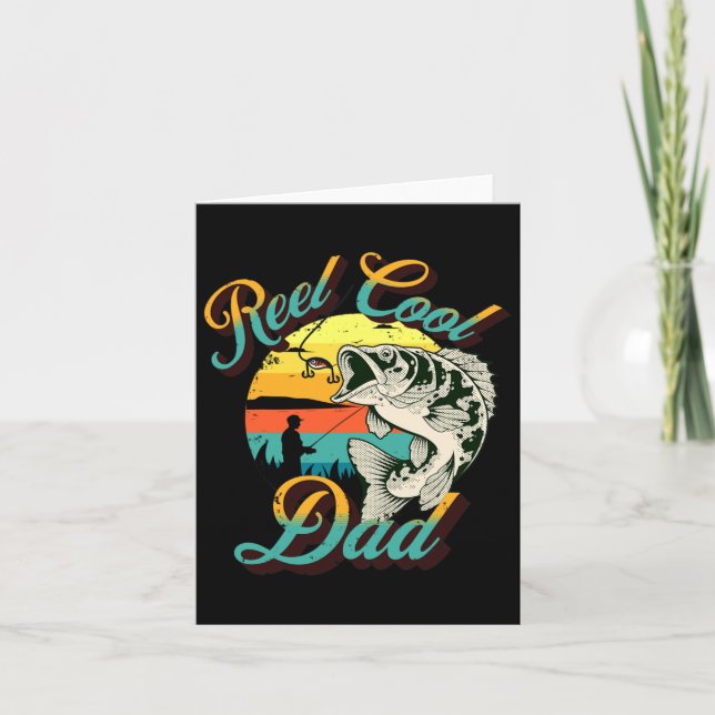 Rolig pappa fadersdagspresent Riktigt cool pappa s Kort (Framsida)