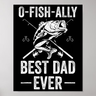 Rolig Pappa Fisk B Fiske Pappa Poster