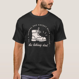 Rolig pappa för vandrare är den bästa pappan t shirt