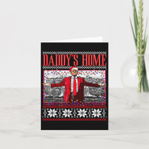 Rolig Pappa Hemma Trump Ful Jul Sweater Xm Kort