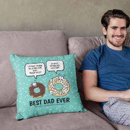 Rolig Pappa i Världen Söt Fars Dag Kudde