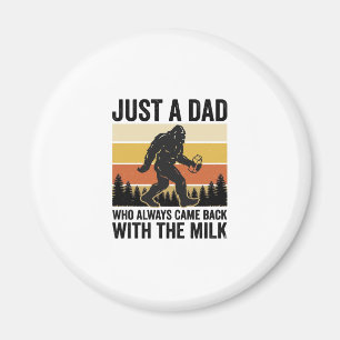 Rolig Pappa Kom Tillbaka Med Den Gamla Mjölk Tröja Magnet