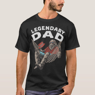Rolig Pappa Legendarisk T Shirt