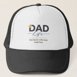 Rolig Pappa Liv Kronan Citat - Sömnbrist Kaffe Keps