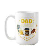 Rolig Pappa-Mugg – Pappa Skämt Kaffemugg Present