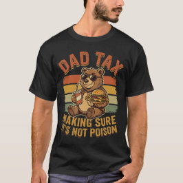Rolig Pappa Pappa Skatt Snabb Humor Design T Shirt