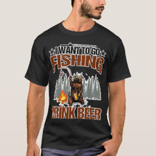 Rolig pappa patriotisk röd vit och bruh fiske män t shirt